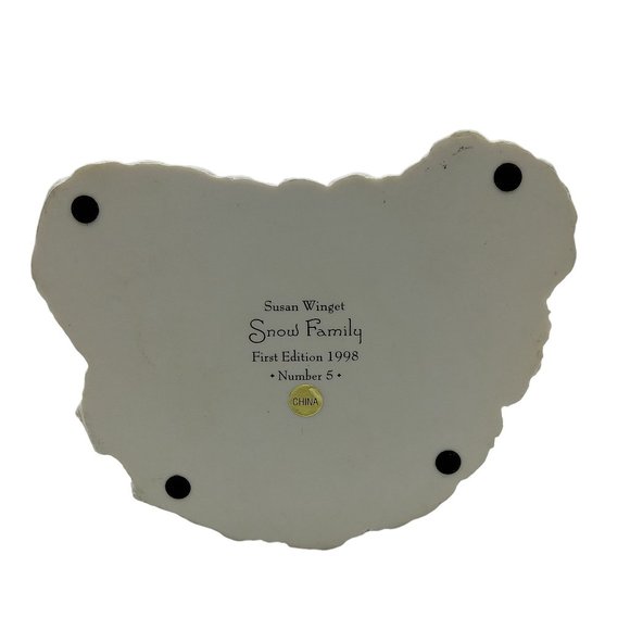 Lang and Wise SNOW FAMILY First Edition 1998 #5 Figurine - Picture 6 of 8